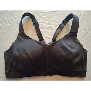 EUC! Incredible By Victorias Secret On Point Sweat Black Sports Bra, Size 36D